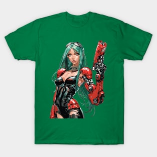 Cyberpunk woman T-Shirt